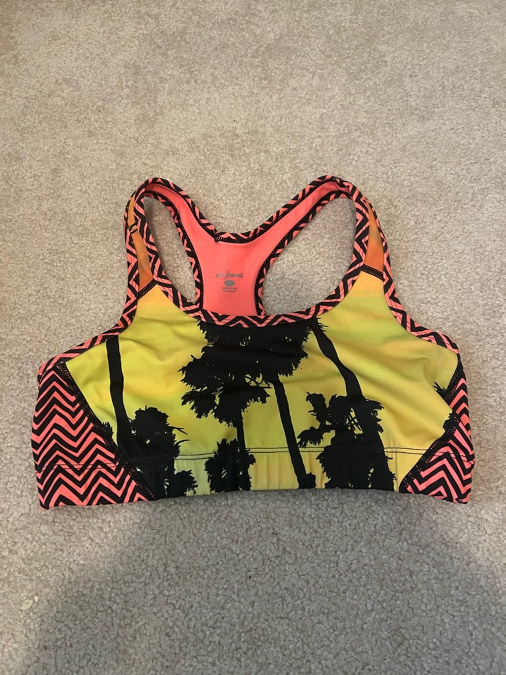 Shebeest Women's Tropical Sports Bra